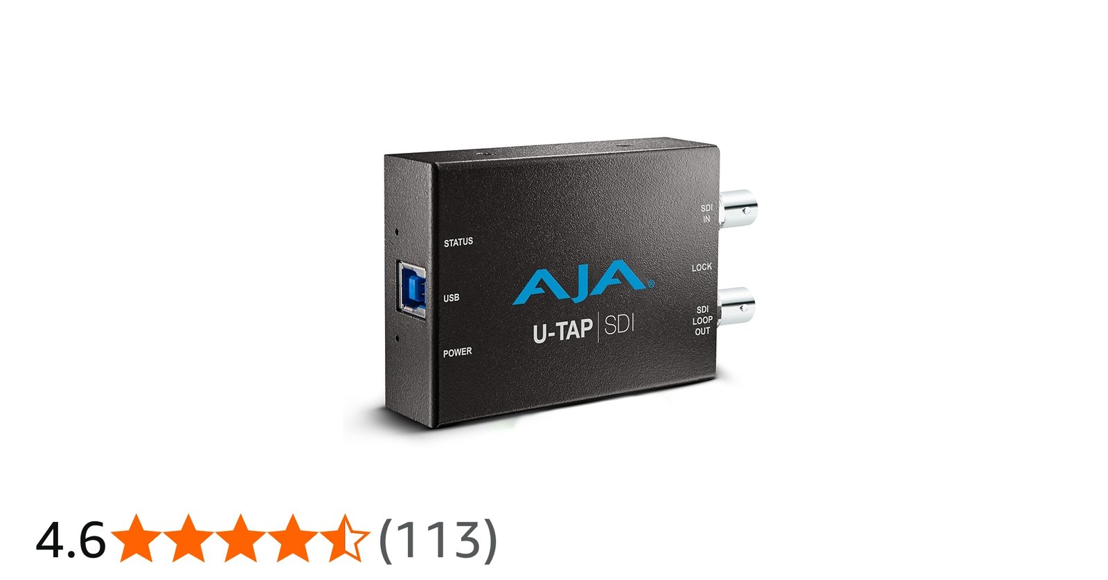 Amazon.co.jp: Aja U-TAP SDI シンプル USB3.0 電源 SDI キャプチャ