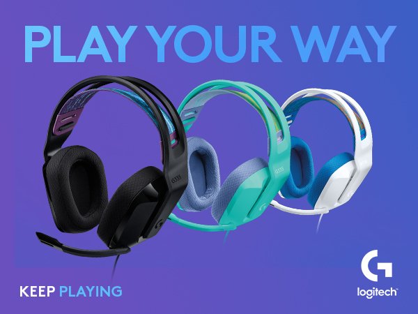 Amazon.com: Logitech G335 Wired Gaming Headset, with Flip to Mute