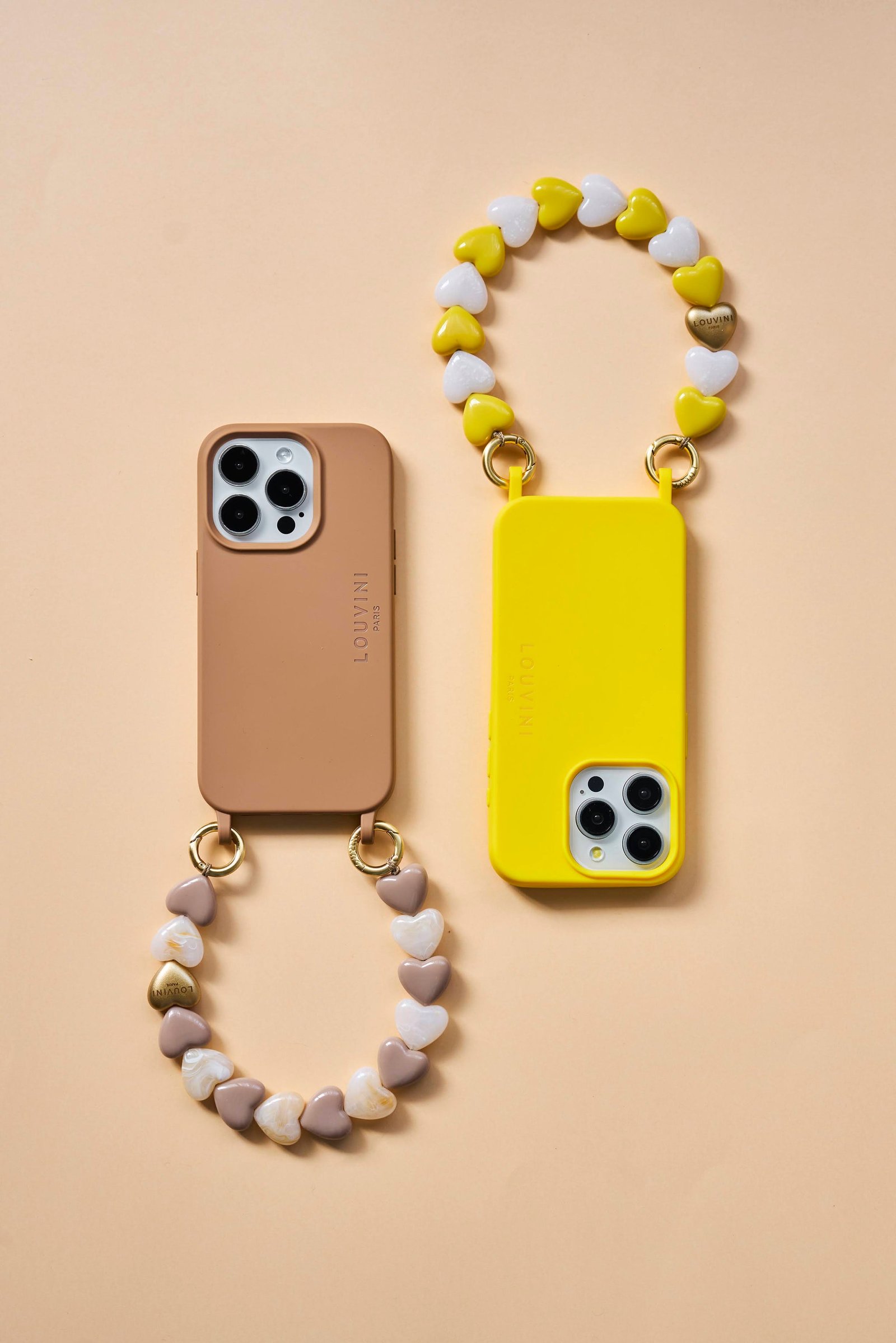 予約販売（3月上旬入荷予定）ハンドストラップ PETIT CUORE BEIGE