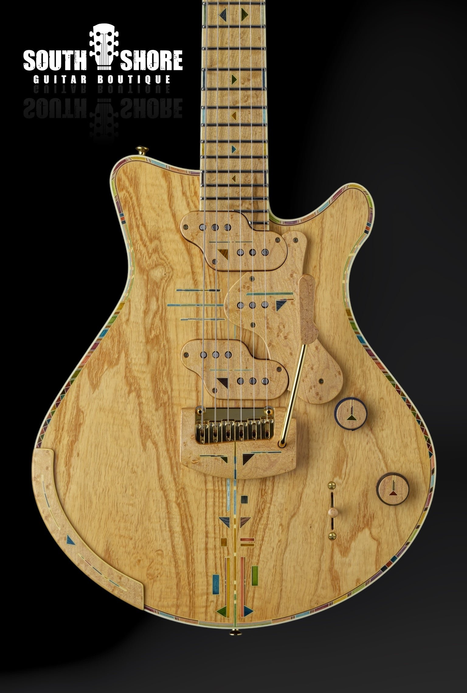 Jersey Girl Homemade Guitars Coota-Robitz 2025 - Ash / Figured