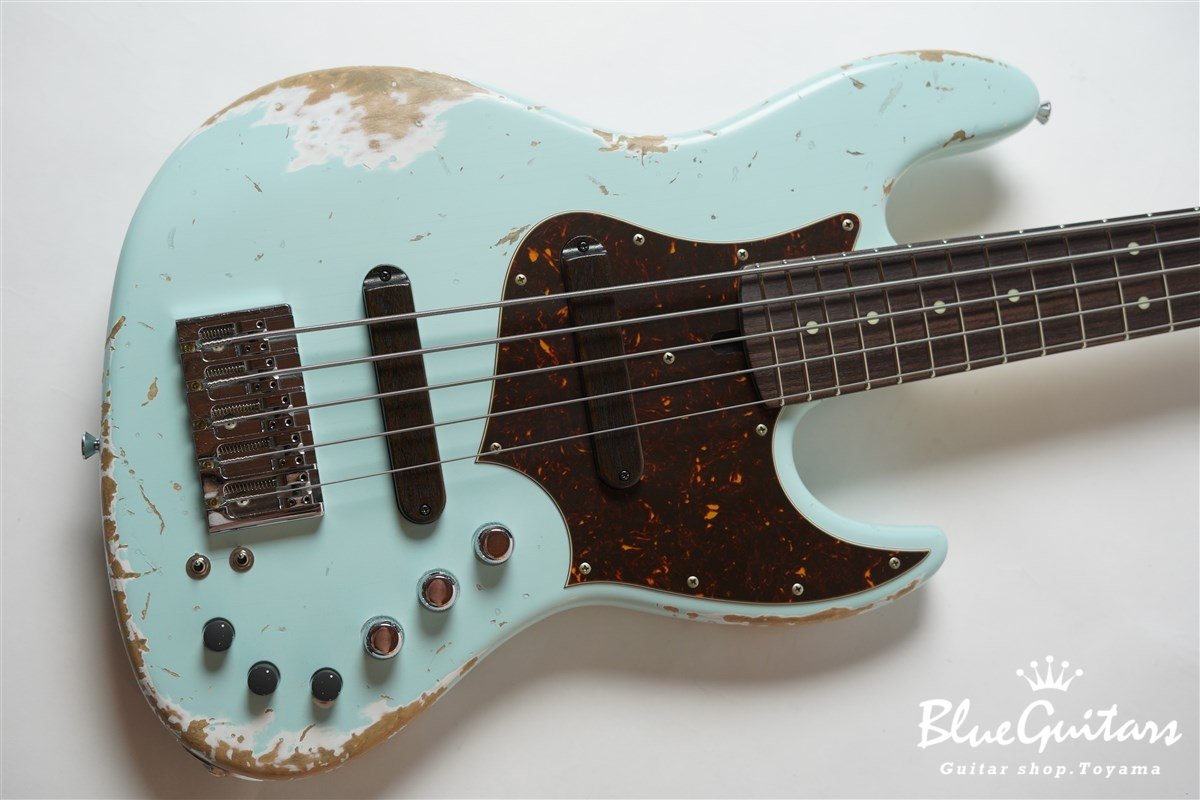 Xotic XJ-1T 5st Sonic Blue (Lacquer) #2305 Heavy Aged/Alder/R