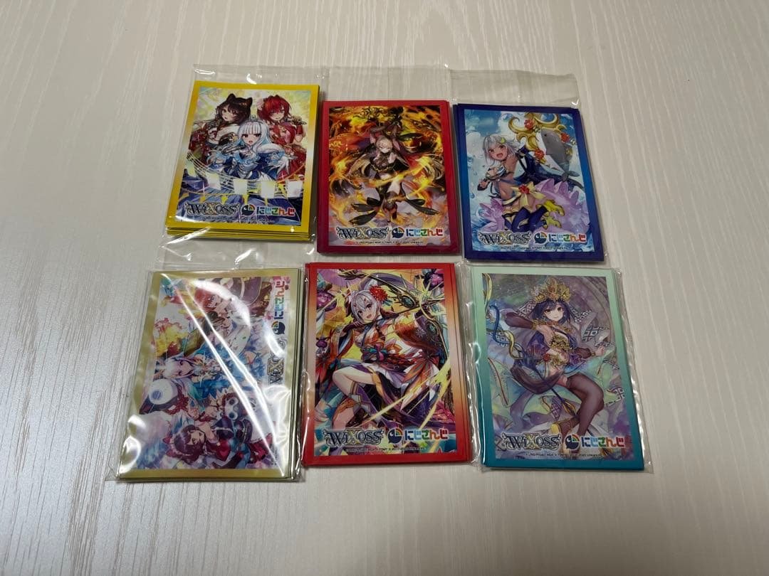 【未開封】にじさんじ　スリーブセット　ウィクロスコラボ