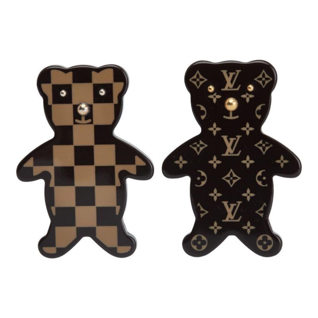 【美品】ルイヴィトン テディベアピン Yahoo!オークション -「ヴィトン テディベア」の落札相場・落札価格
