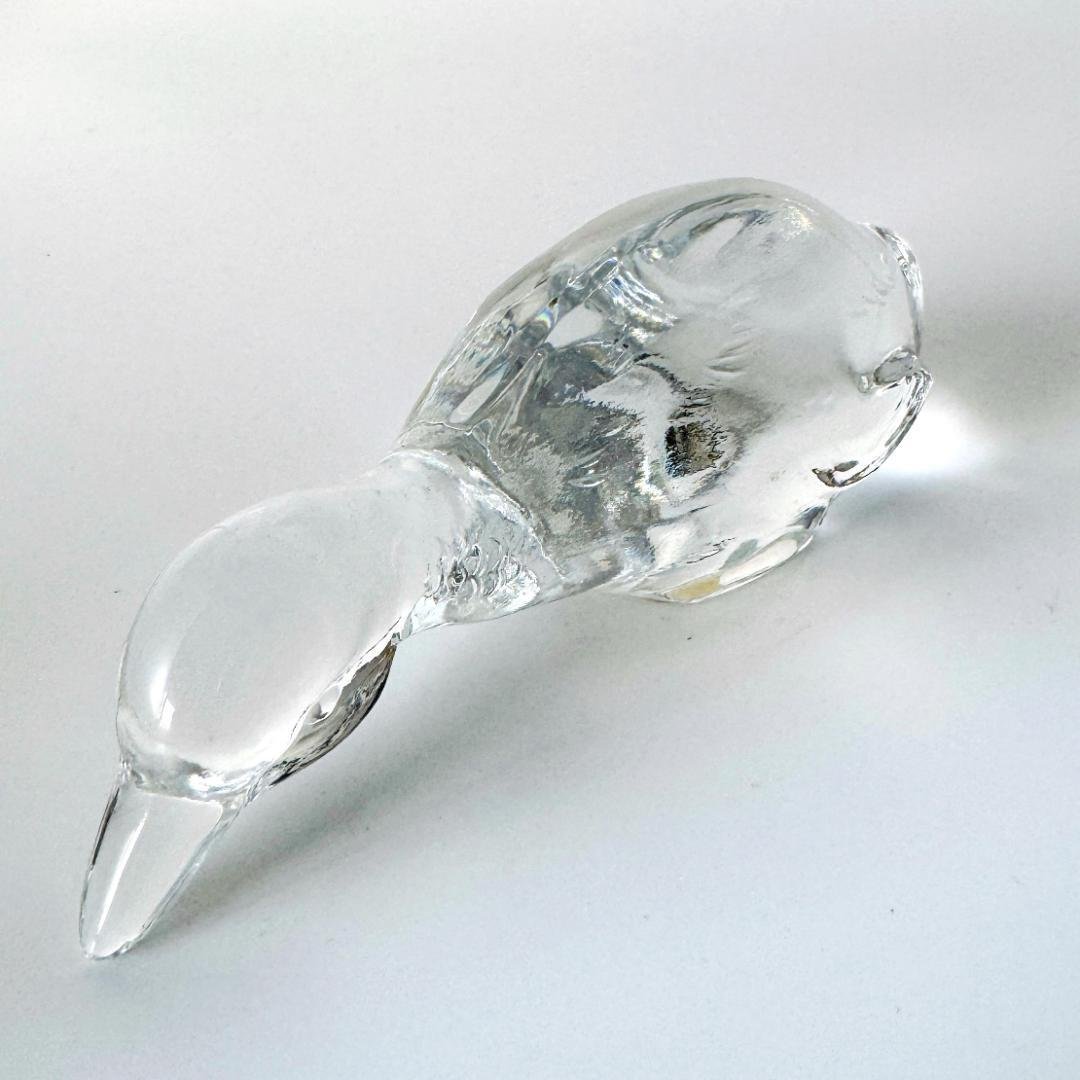 【バカラ】動物 カモ 置物 インテリア★美品★金運2 バカラ】動物 カモ 置物 インテリア☆美品☆金運2 バカラ】動物 カモ