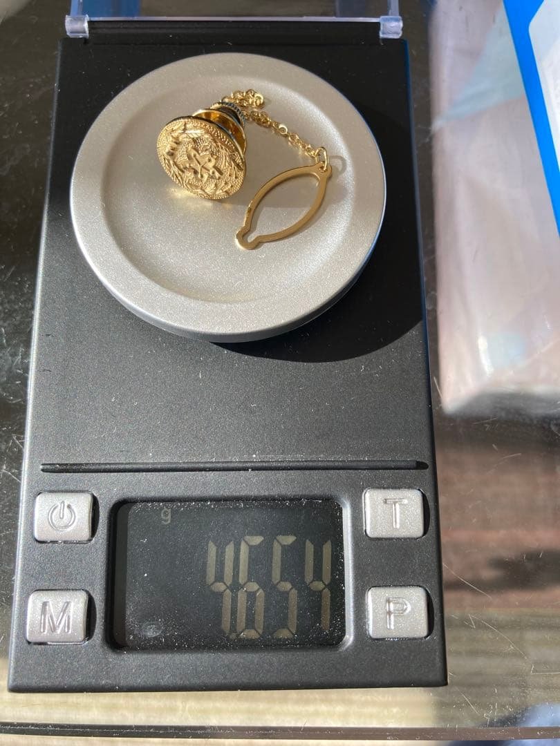 櫻友会会員章　自衛隊　高等工科学校　純銀金張　桜友会