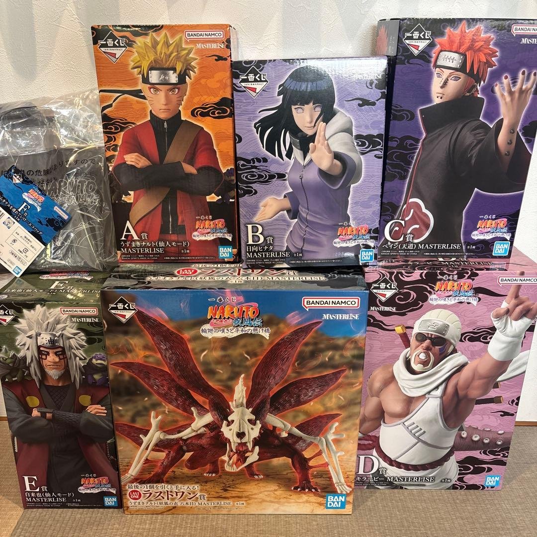 NARUTO 一番くじ フィギュアセット A賞 B賞 C賞 D賞 E賞ラストワン 一番くじ NARUTO波の国 A賞 B賞 C賞 ラストワン賞