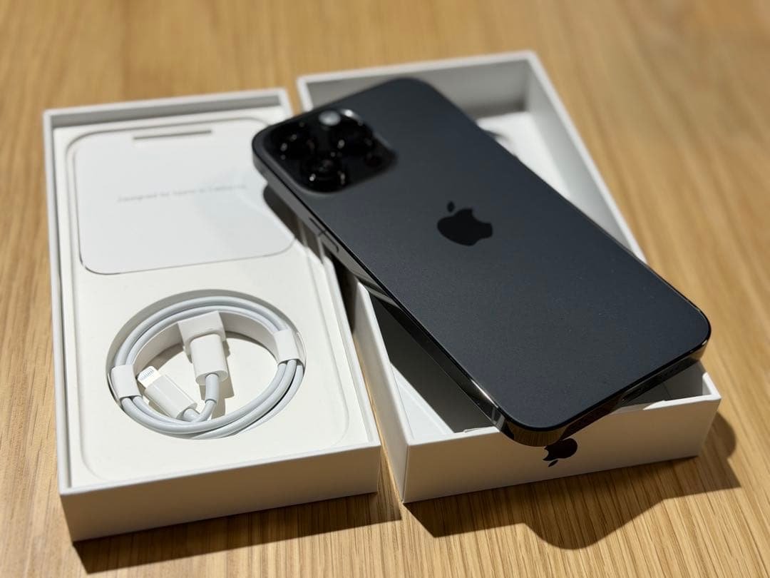 Apple iPhone 14 Pro MAX 256GB スペースブラック本体 Refurbished iPhone 14 Pro Max 256GB - Space Black (Unlocked) - Apple