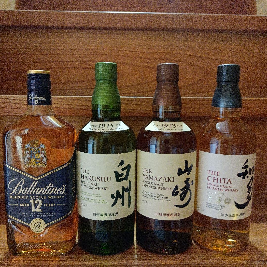 Ballantine's 12年 & サントリーウイスキー3本セット Ballantine's 12年 & サントリーウイスキー3本セット