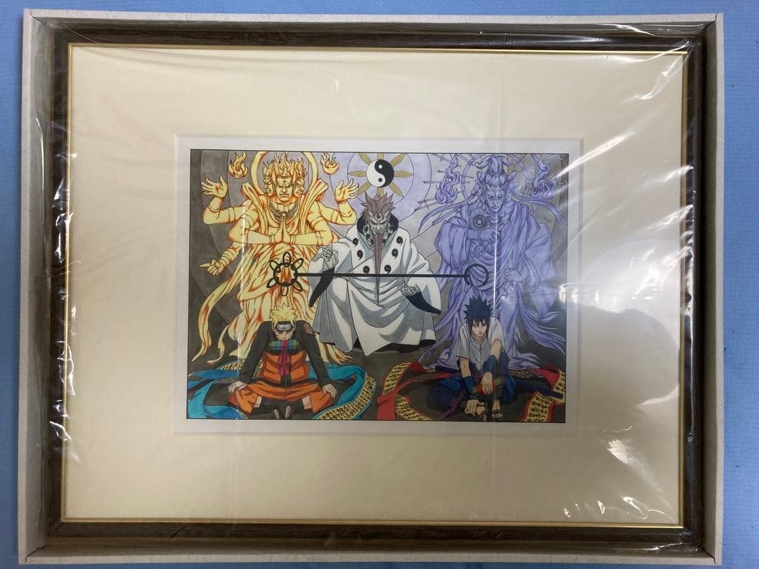 ナルト サスケ 六道仙人 複製原画 ジャンプフェスタ2015限定