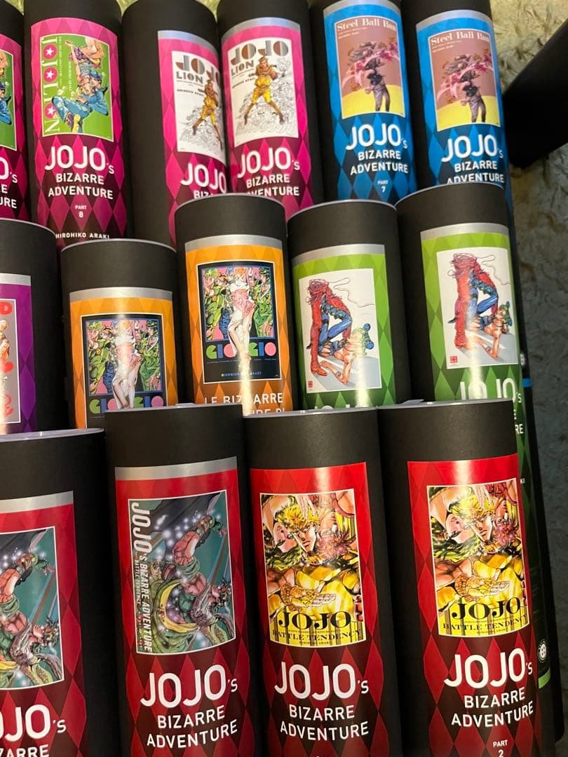ジョジョの奇妙な冒険　ポスター24枚　12種類x2セット JOJO