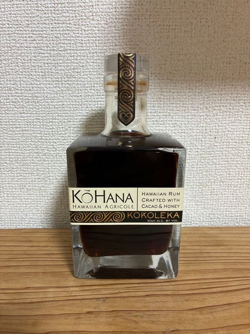 KōHANA ハワイアンラム ココレカ （ハワイ産カカオ&はちみつ） Kohana Rum コハナ・ラム KOKOLEKA】 ハワイ産のサトウキビを使用した