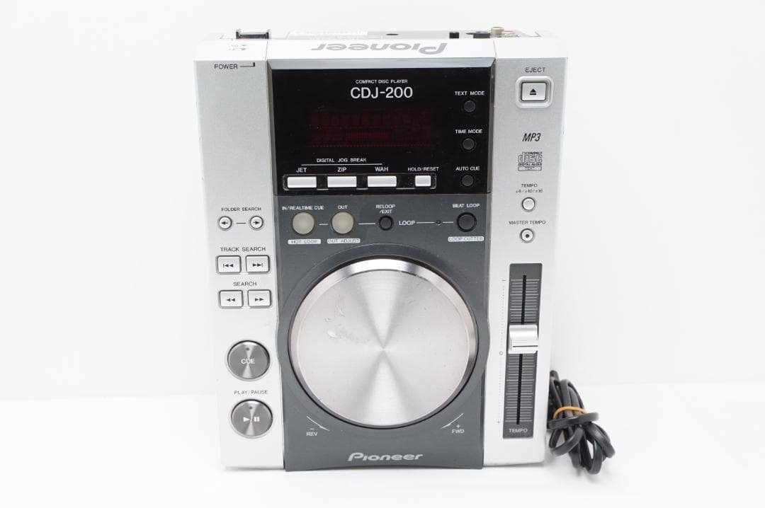 ＜動作＞pioneer CDJ-200 DJ パイオニア Pioneer DJ パイオニア CDJ-200 MP3対応のDJ向けCDプレーヤー「CDJ