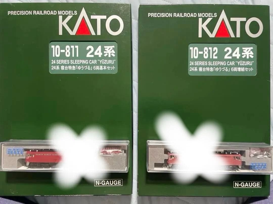 KATO 10-811/812 ゆうづる　客車のみです KATO 10-811/812 24系寝台特急「ゆうづる」 : KurekouPortal