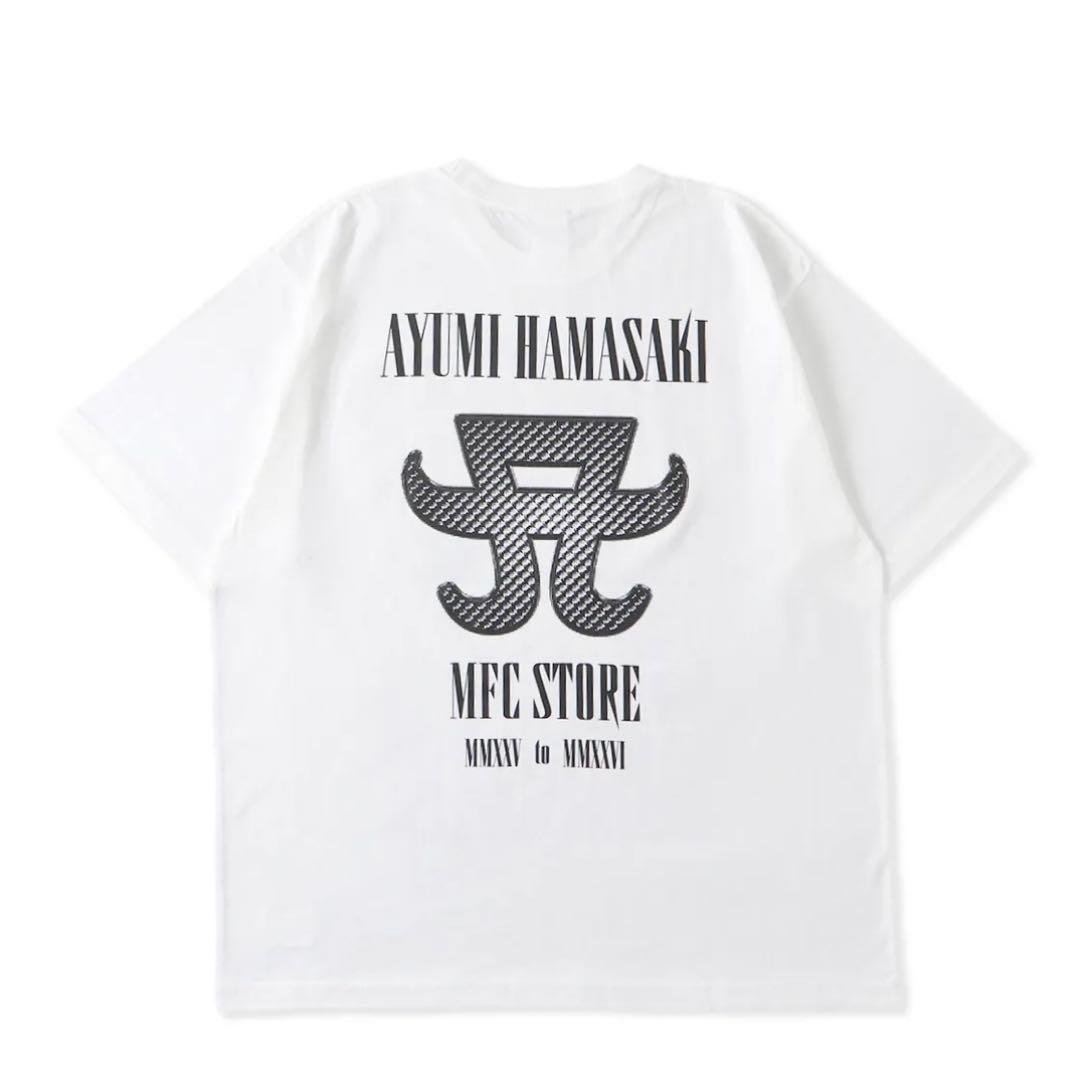 新品☆浜崎あゆみ MFC コラボ アーティストTシャツ Lサイズ 白