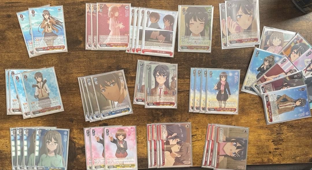 ヴァイス 青ブタ 青春ブタ野郎シリーズ 8扉 デッキ　パーツ付き ☆ヴァイスシュヴァルツ☆デッキ 青春ブタ野郎シリーズ 8扉