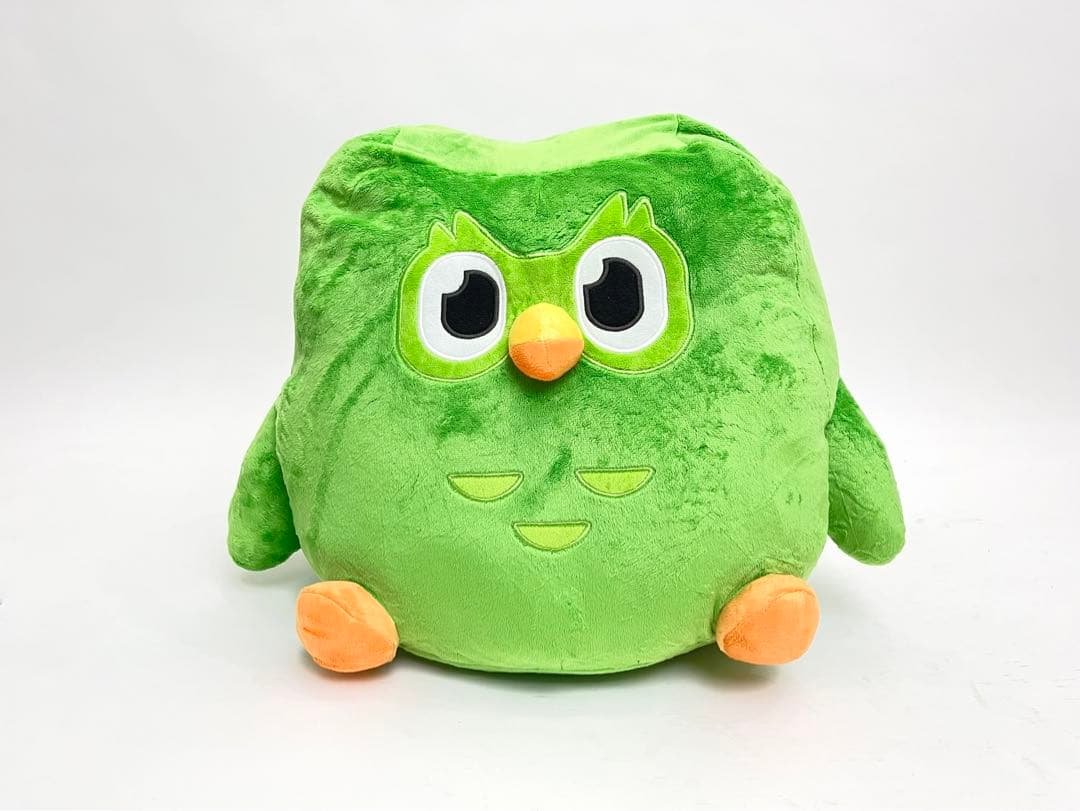 【デュオリンゴ】ラストワン賞ビッグデュオぬいぐるみ・ショッパー袋Duolingo