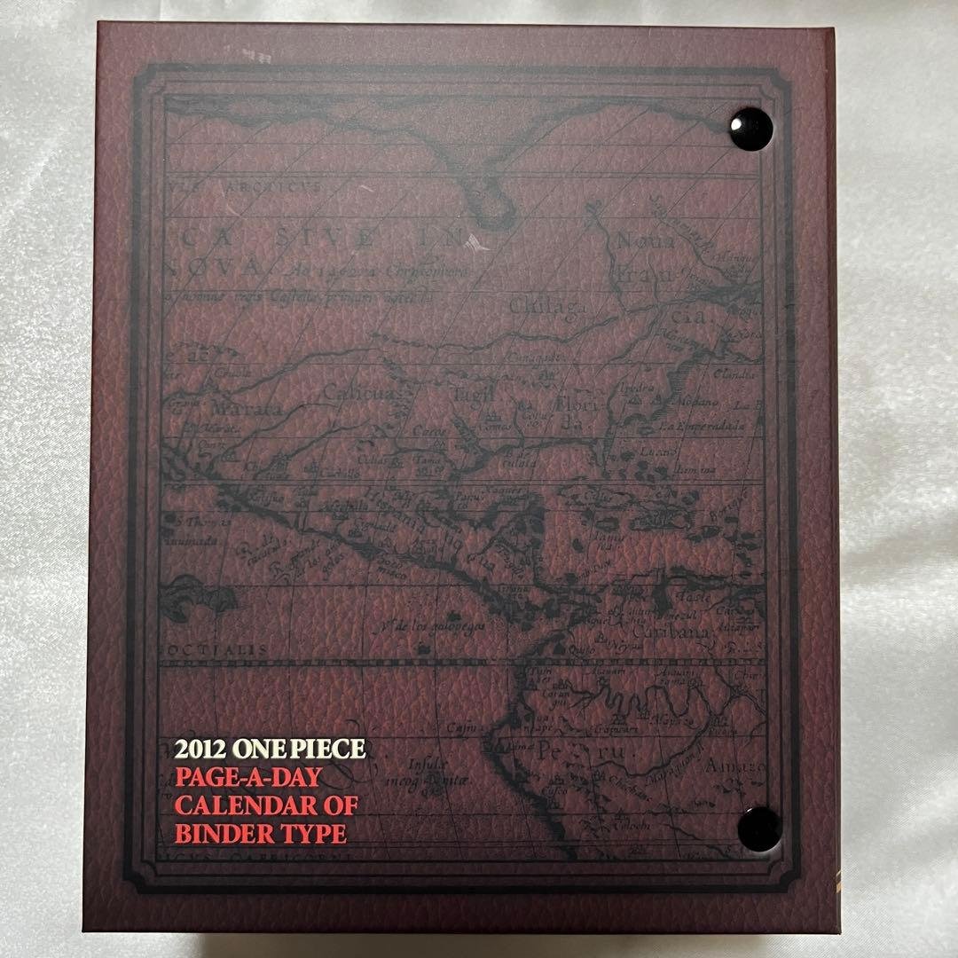 ONE PIECE 日めくりバインダー型カレンダー 2012 calendar