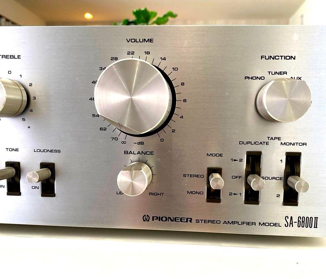 PIONEER プリメインアンプ SA-6800Ⅱ パイオニア メンテ動作品