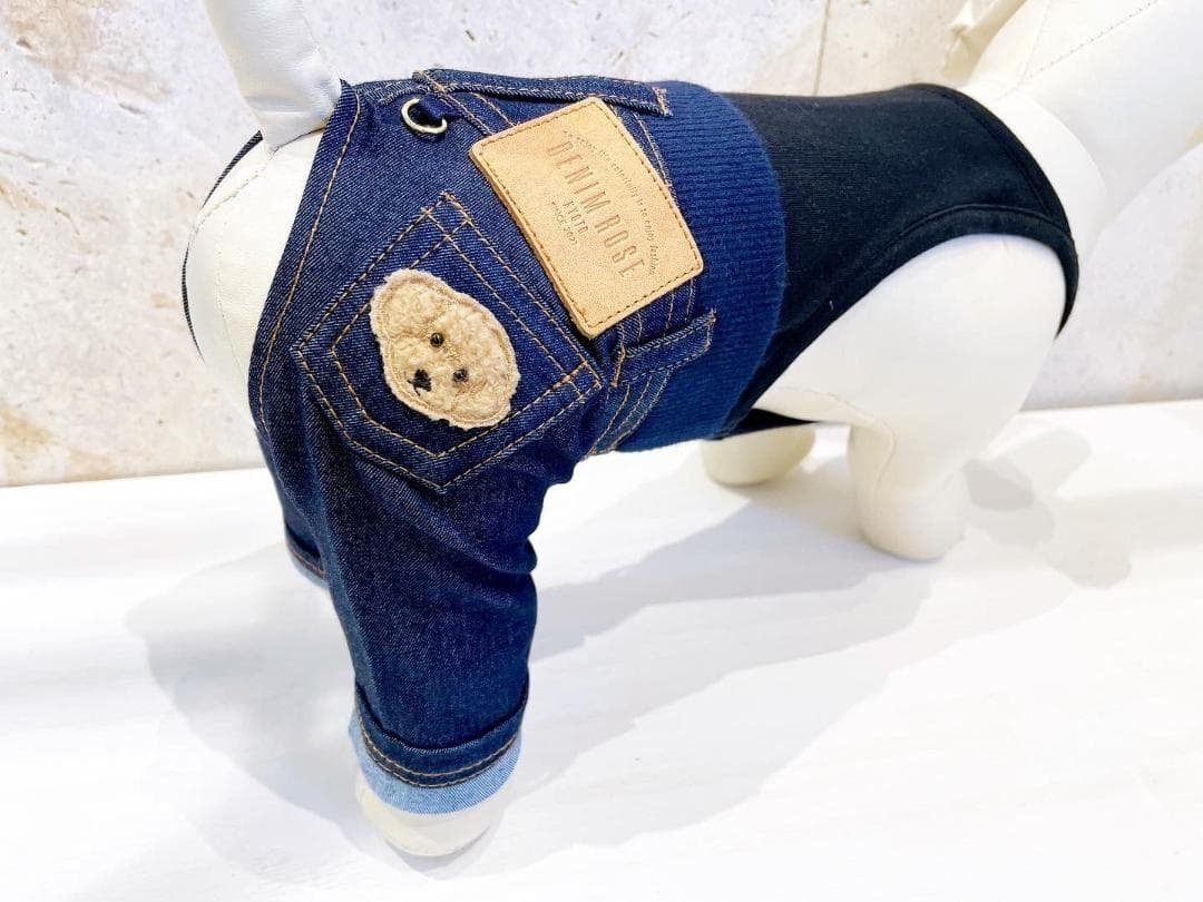 DENIM ROSE ワッペンデニムパンツ Denim rose（デニムローズ）ワッペンデニムパンツ｜PONODOG&自由が丘