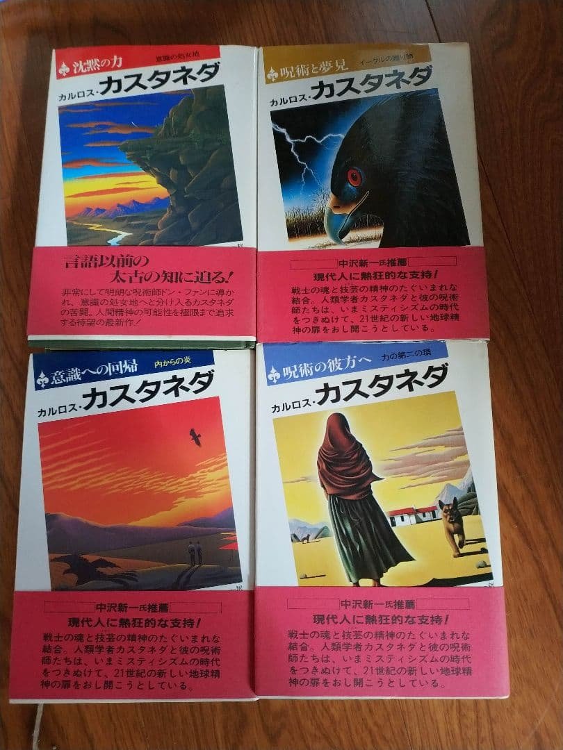 y*e様 カルロス・カスタネダ　4冊セット　バラ売り不可 カルロス・カスタネダ 4冊セット バラ売り不可 カルロス・カスタネダ 4
