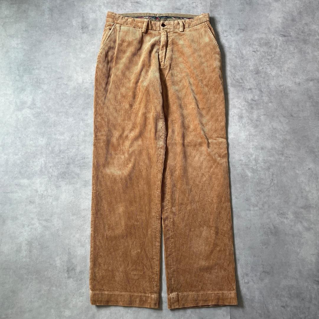 ポロバイ ラルフローレン W32 コーデュロイ チノパン 古着 茶 17063 ポロバイ ラルフローレン W32 コーデュロイ チノパン 古着 茶 17063