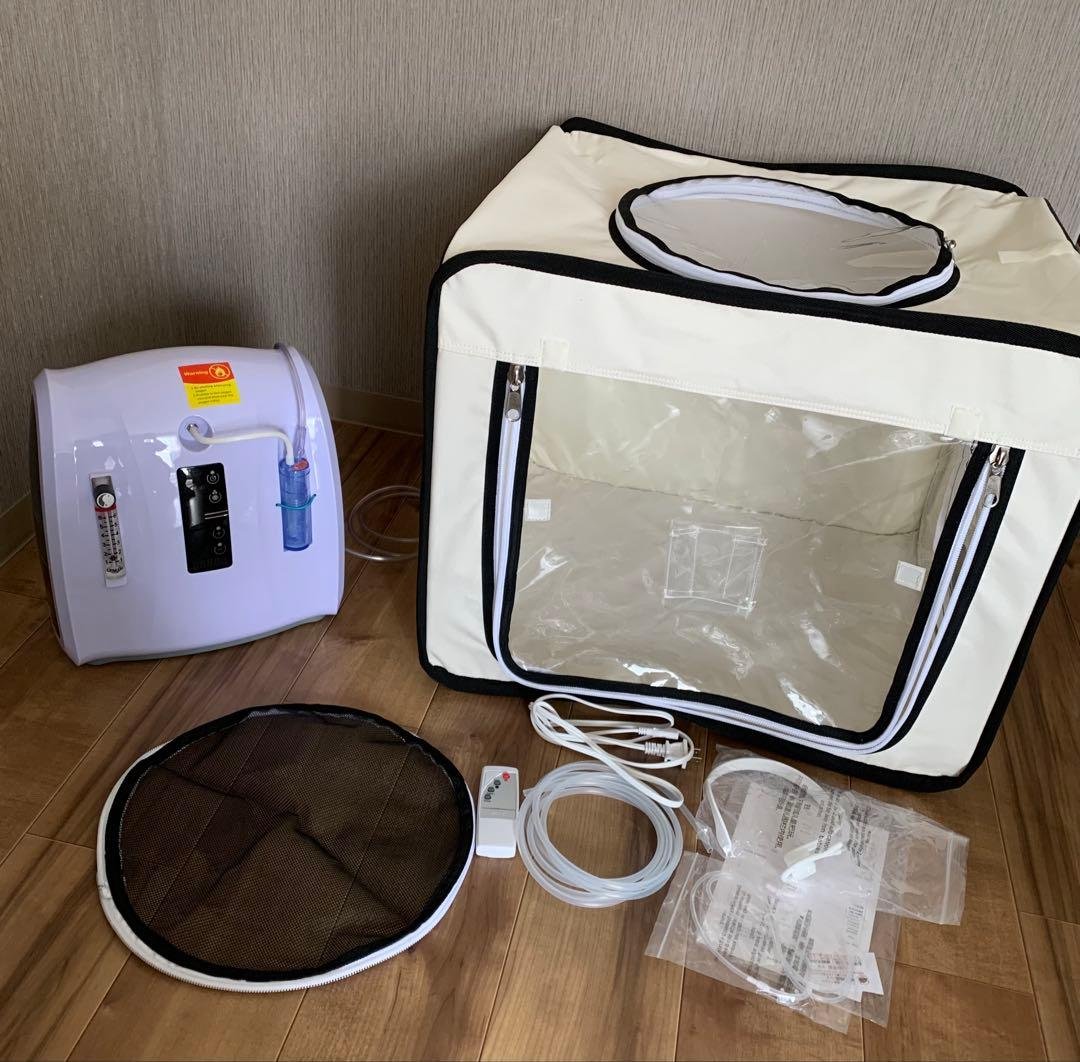 酸素濃縮器 mini1.0+酸素室Sセット 本格屋 酸素濃縮器・酸素カプセル・ディスポーザー / 【アウトレット