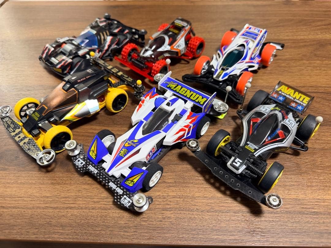 ミニ四駆　引退品　車体　6台まとめ売り 新品未使用 ミニ四駆 引退品セット - メルカリ