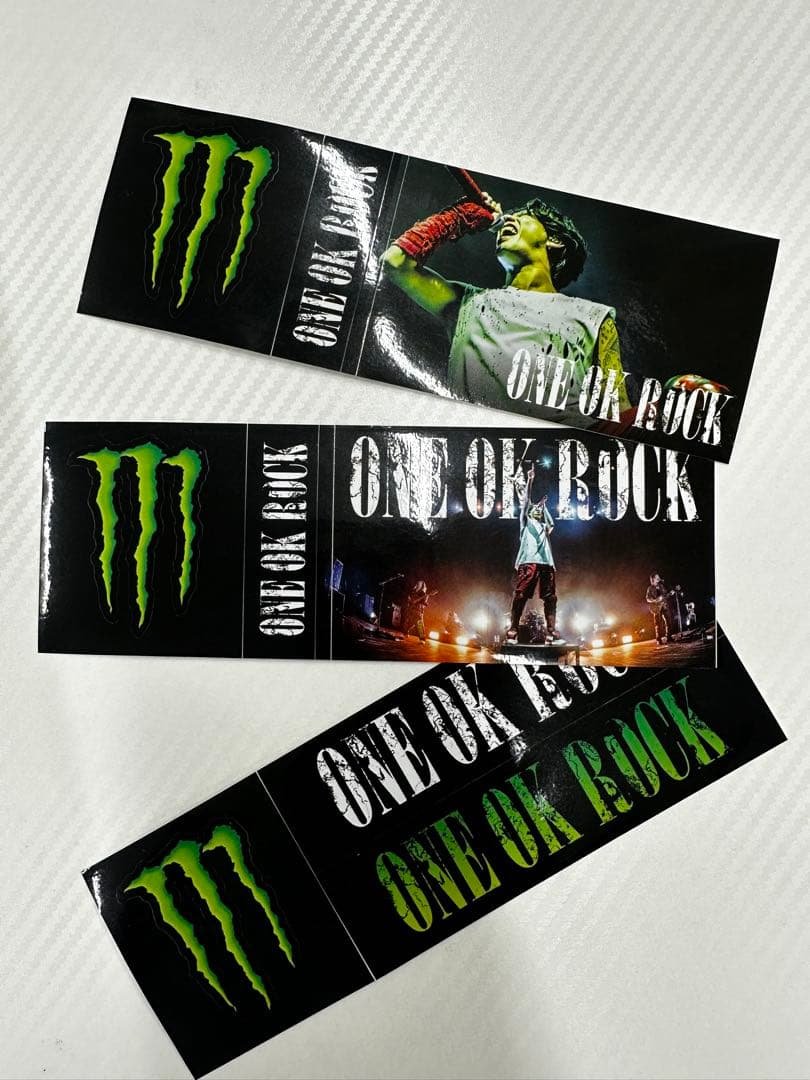 ONE OK ROCK モンスターエナジー ステッカー モンスター ワンオク