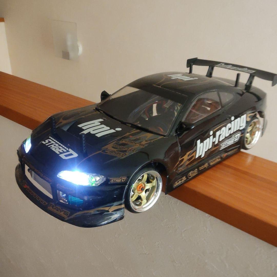 HPI PRO-D（4駆ドリフトラジコンシャーシ）& シルビアs15ボディ