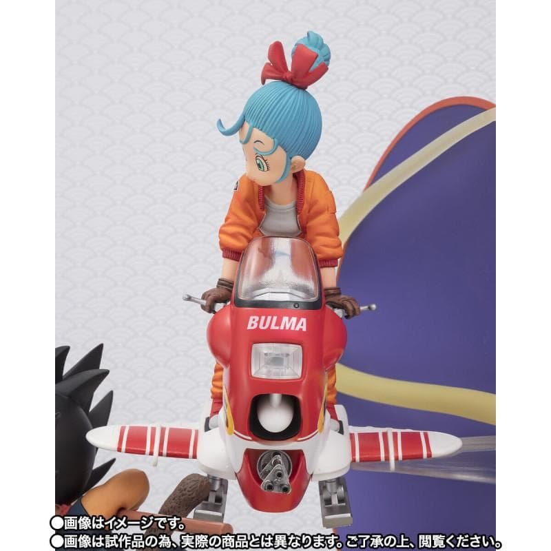 【新品】フィギュアーツZERO ドラゴンボール 孫悟空＆ブルマ フィギュア