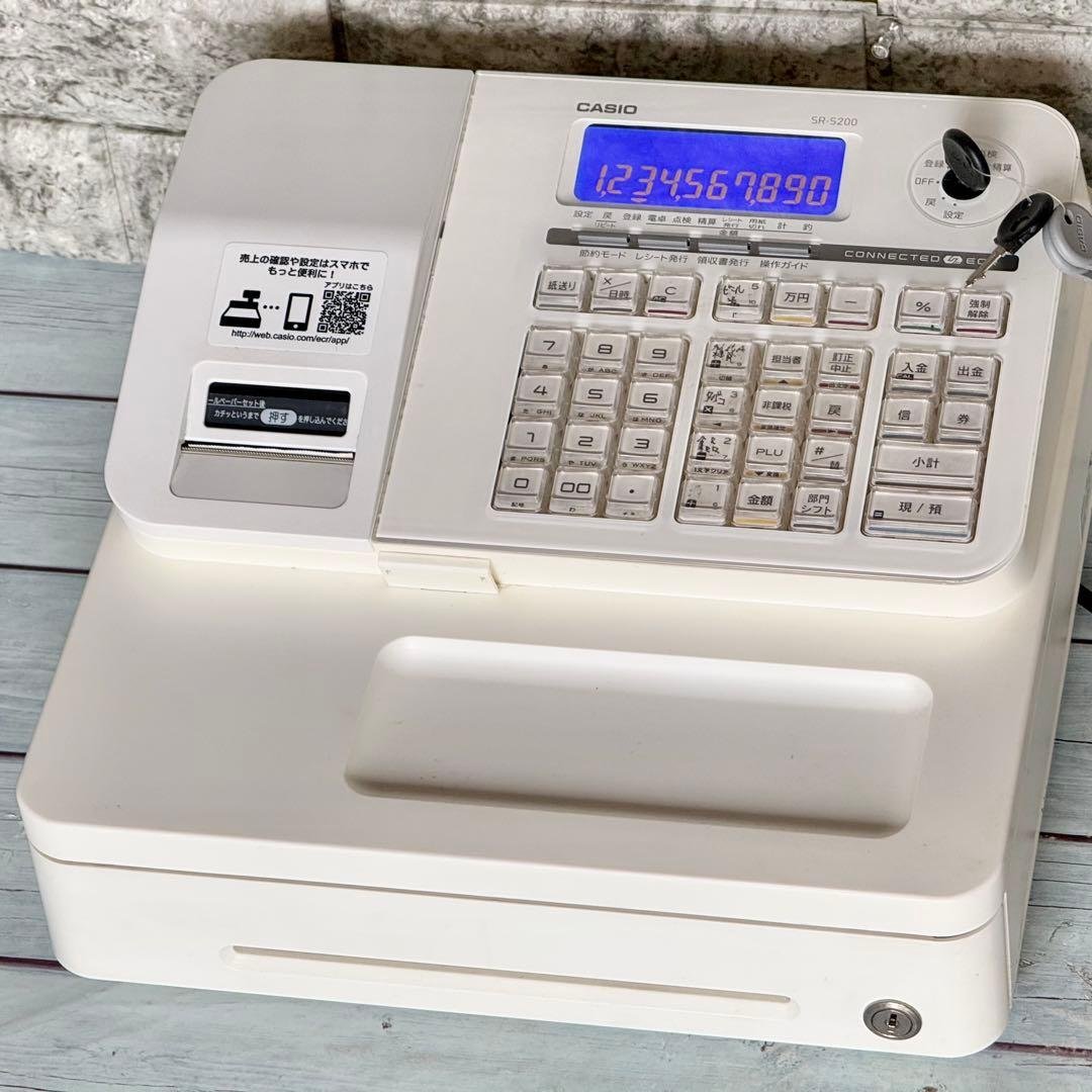 CASIO Bluetoothレジスター SR-S200 ② SR-S200-EX | Bluetoothレジスター | 電子レジスター | CASIO