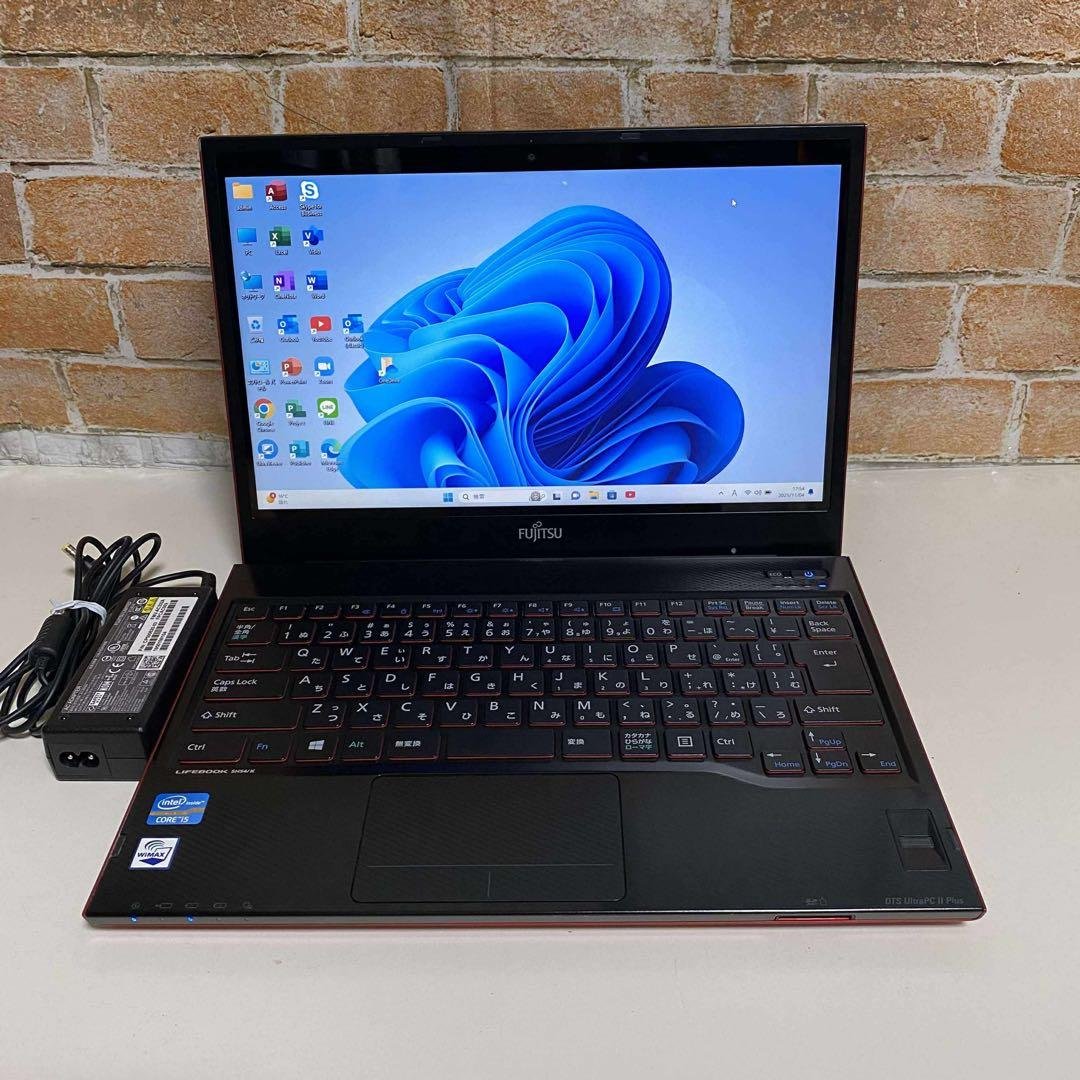 富士通ノート PC Core i5 SSD 128GB オフィス2024年付き