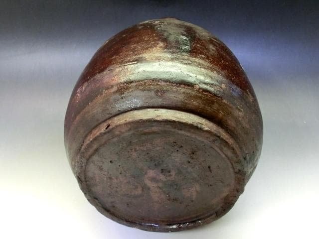 徳利■かなり古い時代物の唐津飴釉古徳利 酒器 花瓶 (江戸期)時代箱付 時代物