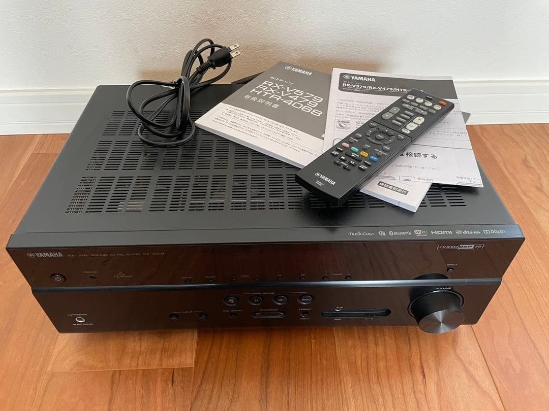YAMAHA AVアンプ　rx-v479 Yamaha RX-V479 Bluetooth Natural Sound AV Receiver with HDMI and