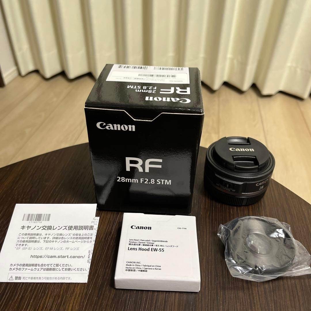 Canon RF 28mm F2.8 STM レンズ Canon RF 28mm F2.8 STM Lens Review