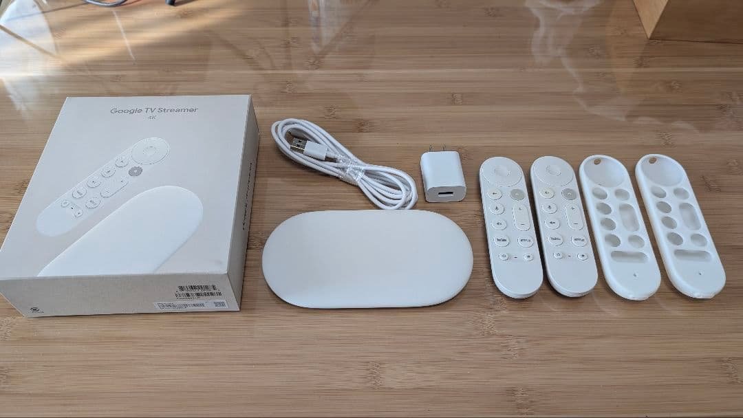 Google TV Streamer 4K + 追加音声リモコン1ケ Google TV Streamer 4K + 追加音声リモコン1ケ