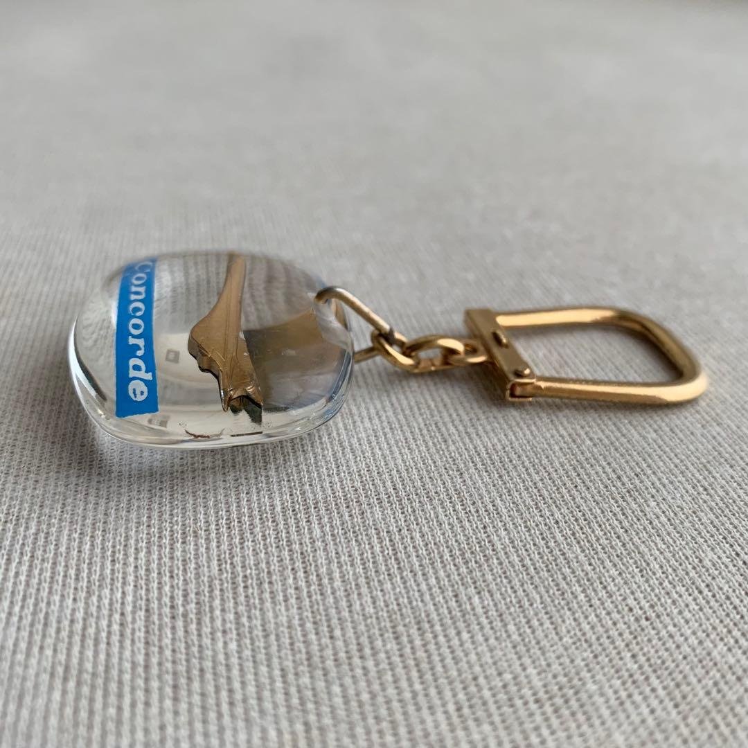 ブルボンキーホルダー 【Concorde】コンコルド 飛行機 エールフランス