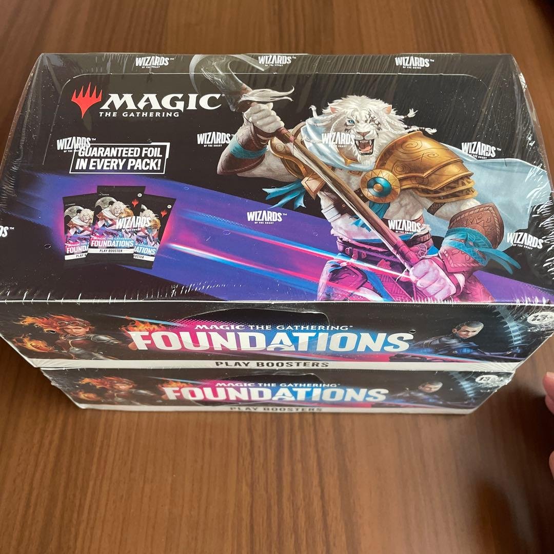 MTG ファウンデーションズプレイブースター英語版　2box MTG ファウンデーションズプレイブースター英語版 2box MTG