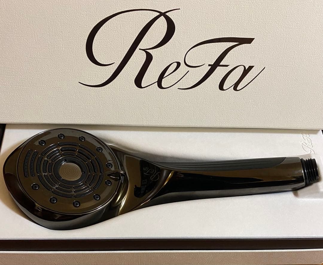 ReFa シャワーヘッド ブラック ReFa FINE BUBBLE PURE」にNEWカラー、ブラックが登場！7月10日（月