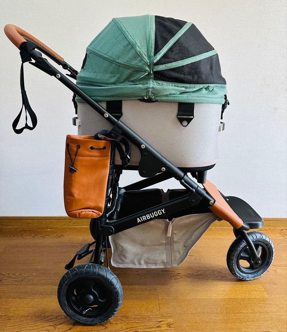 ペットカート AIRBUGGY DOME3 REGULAR CLOVER AirBuggy Dome 3 Set (Regular) Pet Stroller – Rocky & Maggie's