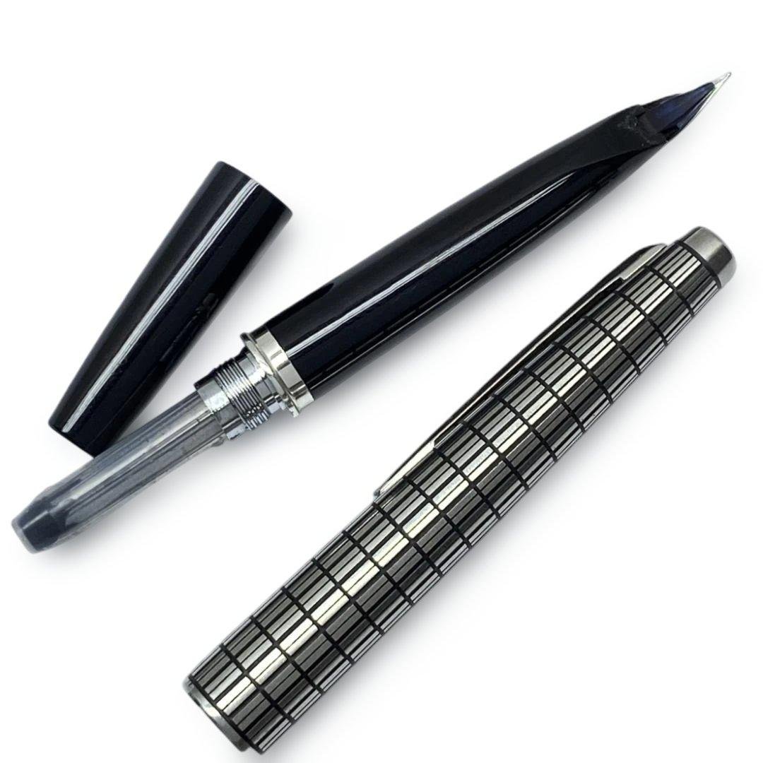 PILOT Elite エリート 格子柄 18K F 万年筆