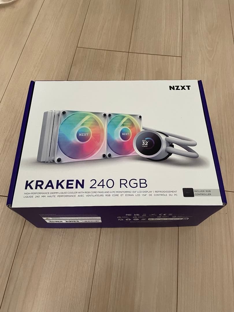 PC用ファン・クーラー NZXT Kraken 240 rgb white NZXT | Kraken Plus 240 RGB | RGB AIO Liquid Cooler