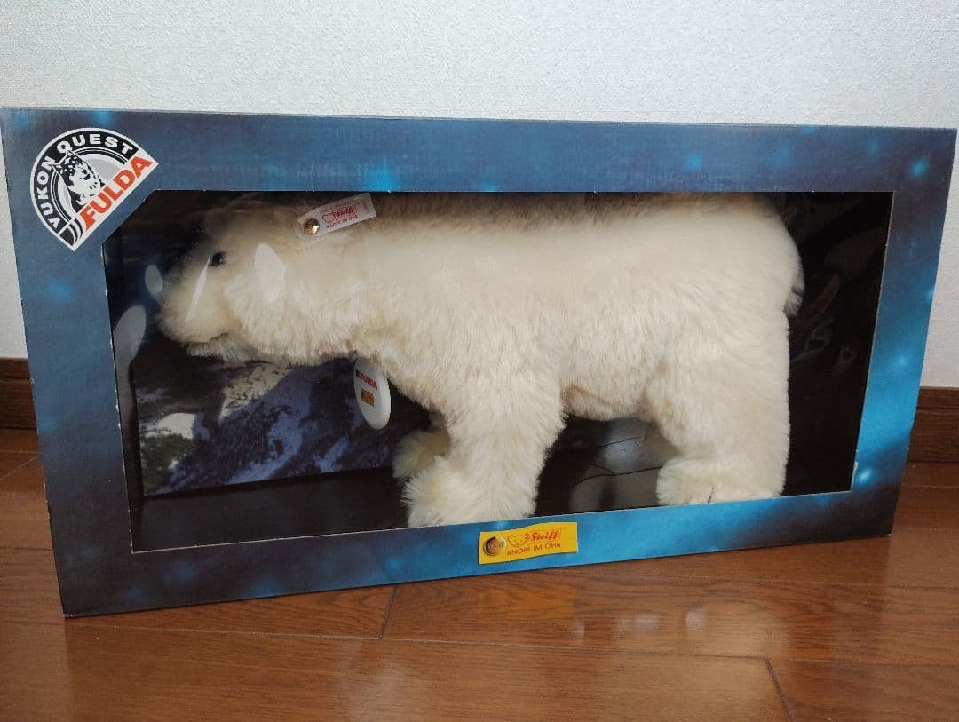 steiff×fulda yukon quest シロクマ　テディベア
