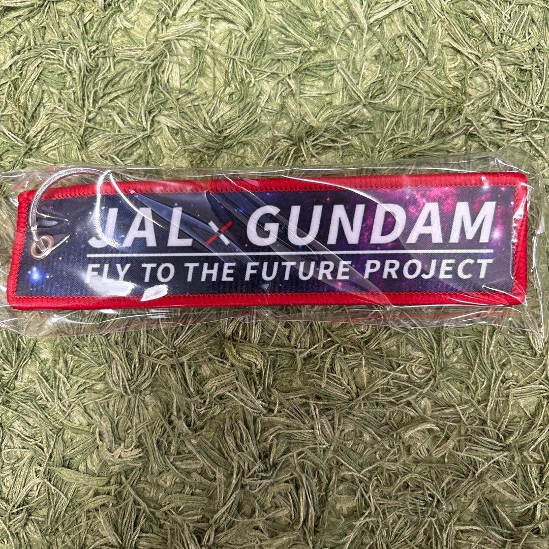 JAL特別仕様RX-78F00/E GUNDAM フライトタグ ステッカー 3点 JAL特別