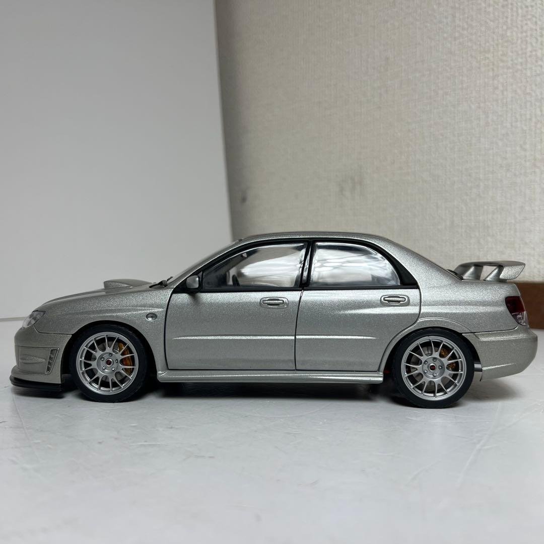 1/18オートアート　スバル　インプレッサWRX STi S204
