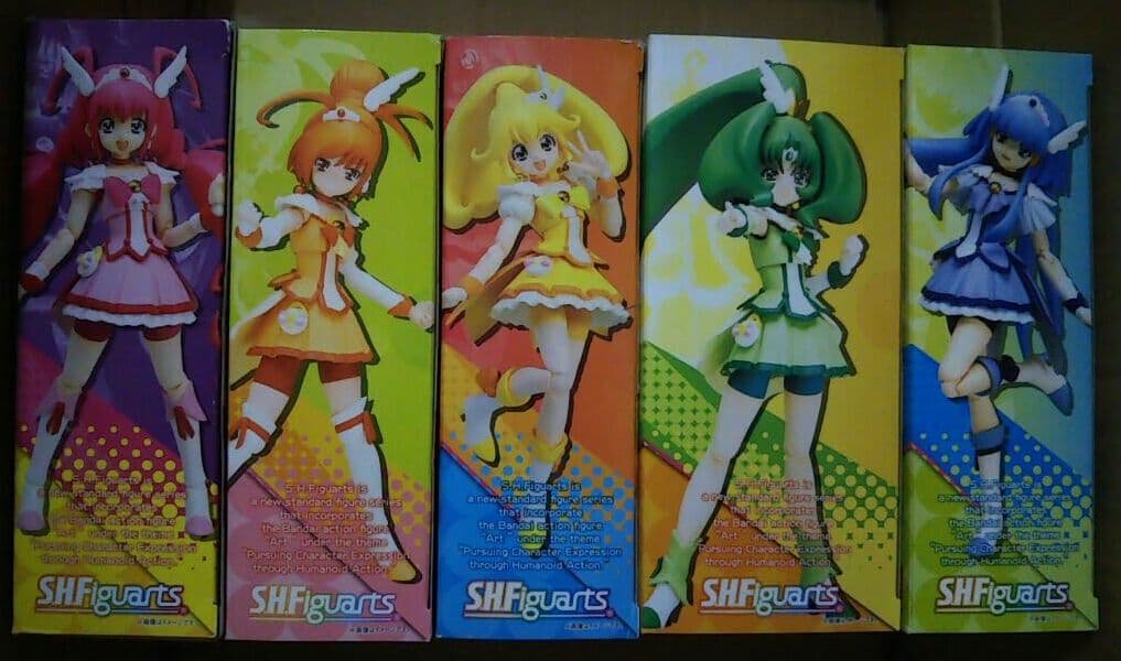 S.H.Figuarts スマイルプリキュア！全員セット 未使用輸送箱付