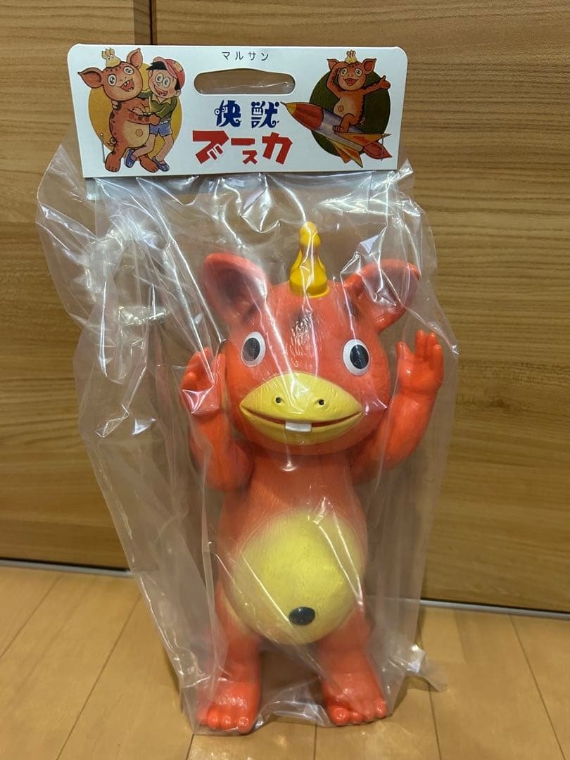 マルサン　ブースカ　ソフビ Yahoo!オークション - ヴィンテージ マルサン 怪獣 ブースカ ソフビ
