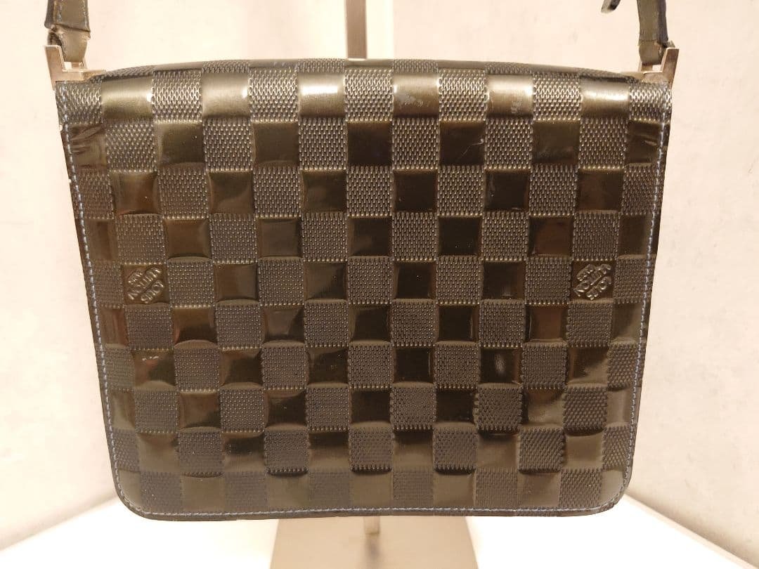 ルイヴィトン ダミエ ヴェルニ キャバレー ハンドバッグ ショルダーバッグ