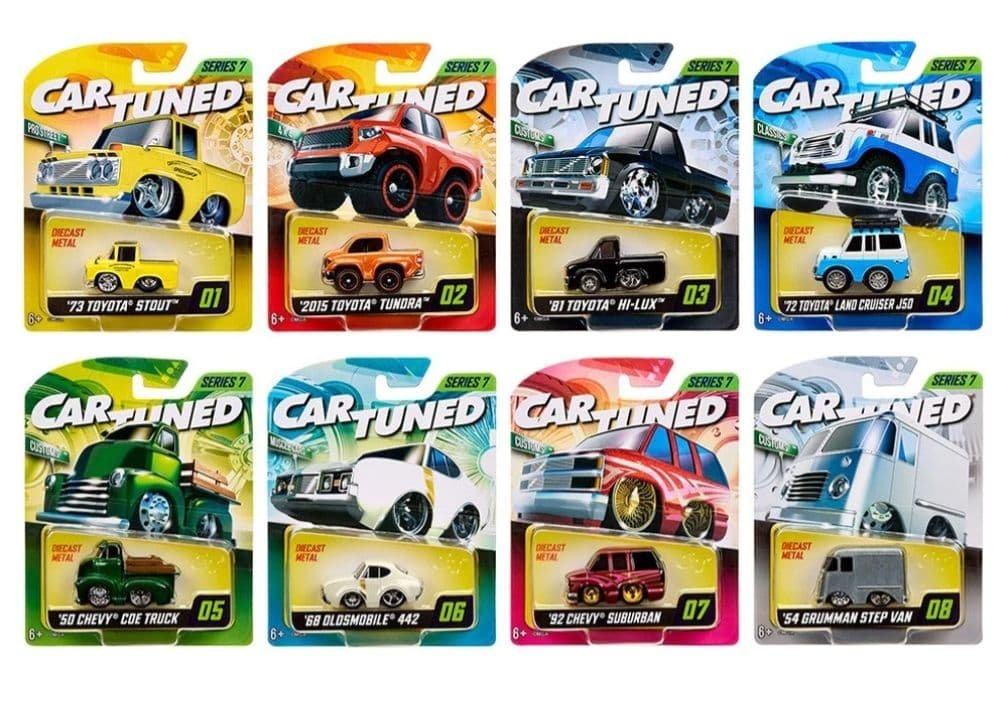 ★ 「日本未入荷」 CAR TUNED シリーズ7 8台セット ★ CarTuned Series 7 Mainline Set of 8 Cars 2025 1/64 OPENED BOX | eBay