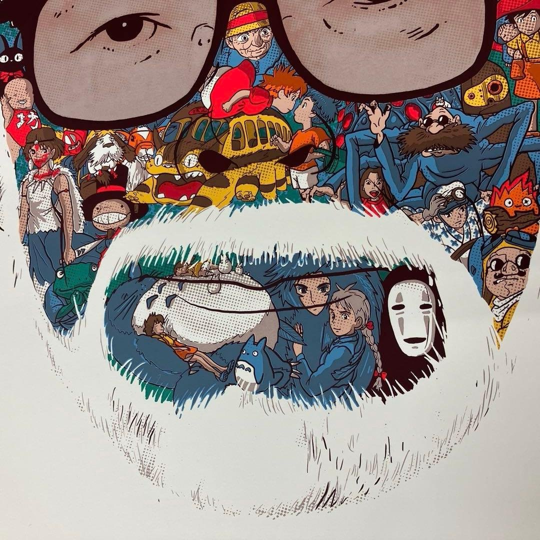 宮崎駿 ジブリ作品 版画 シルクスクリーン